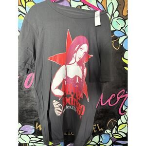 Olivia Rodrigo Spills Her Guts T-Shirt Tee, Faded Black, Medium